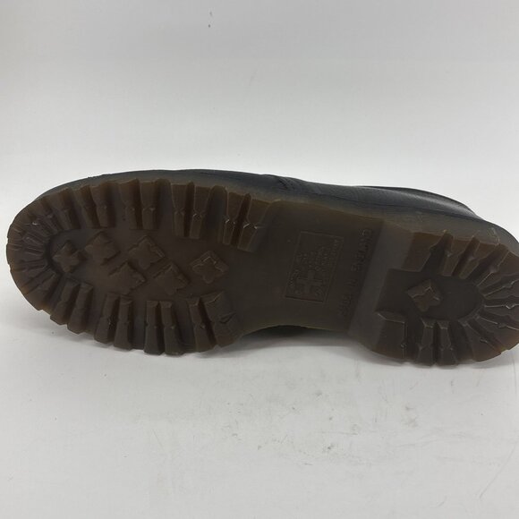 Dr Martens 1A89 Black Derby Lace Up Shoes Size 10 - Picture 13 of 16